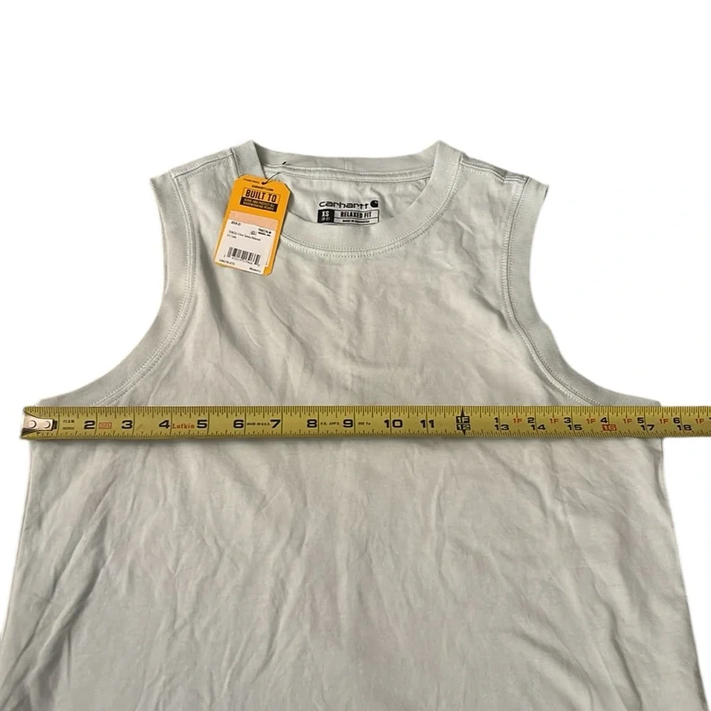NWT Carhartt Women’s Relaxed Fit Lightweight Tank - Picture 6 of 8